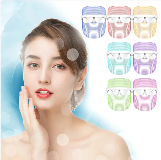 7-Color LED Light Therapy Mask – Skin Rejuvenation & Anti-Aging Beauty Solution